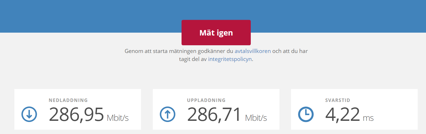 Bredbandskollen utan VPN